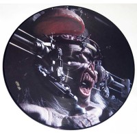 Iron Maiden ‎– Man On The Edge 12' Picture Disc Vinyl